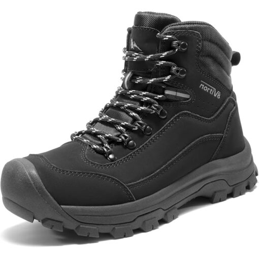 NORTIV 8 Women's Hiking Boots Waterproof Trekking Camping Trail Backpacking Boots for Outdoor