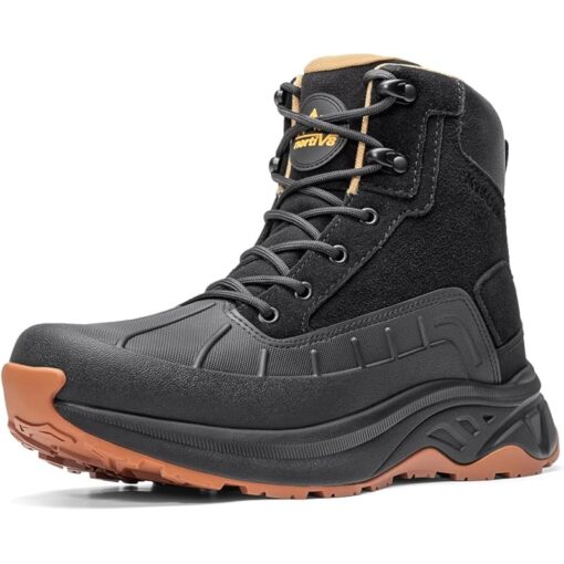 NORTIV 8 Women's Waterproof Hiking Boots Outdoor Trekking Camping Trail Hiking Boots